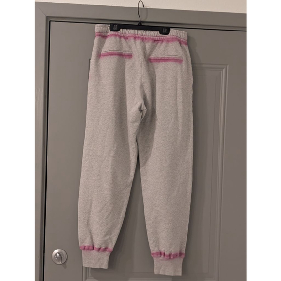 Women's The Kooples Grey & Pink Light Joggers Size 4 - Picture 7 of 16